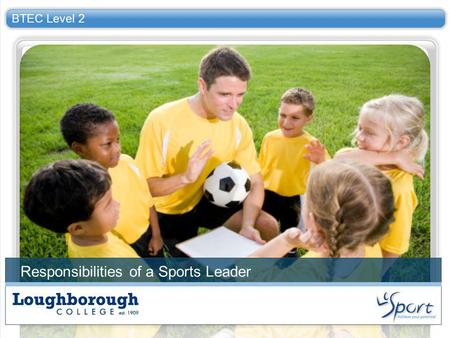 Responsibilities of a Sports Leader