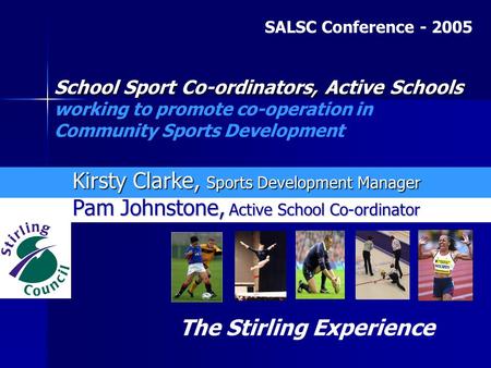 Kirsty Clarke, Sports Development Manager