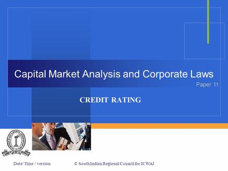 Capital Market Analysis and Corporate Laws