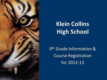 Klein Collins High School