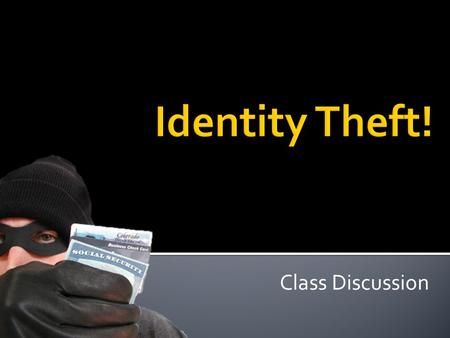 Class Discussion. Suppose your parents told you that they were going to give you an allowance and open a bank account for you. And, if you managed your.