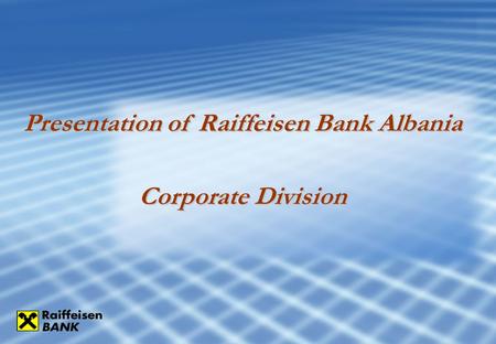 Folie 1 / 03.06.2014 NWBU. Folie 2 / 03.06.2014 NWBU History The Bank has taken the name from Friedrich Wilhelm Raiffeisen (1818 – 1888). He was a Social.