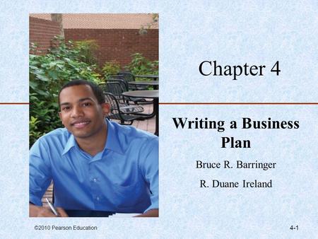 Writing a Business Plan