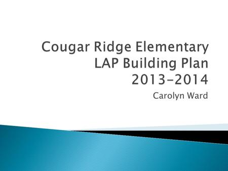 Carolyn Ward. Reading Club Funded by state grant Supplement work in classroom Provide support in listening skills, reading comprehension, reading fluency.