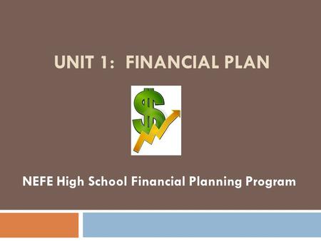 NEFE High School Financial Planning Program