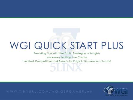 CHOOSE YOUR STARTING POSITION a.Independent Marketing Representative (IMR) - $249 b.Activate Your 5LINX Virtual Office Services Platinum Service: $49.95/month,