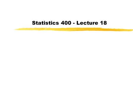 Statistics 400 - Lecture 18. zLast Day: ANOVA Example, Paired Comparisons zToday: Re-visit boys shoes...Randomized Block Design.