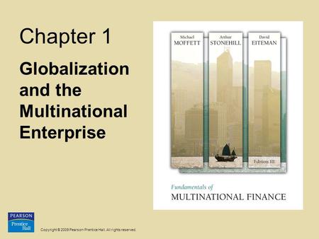 Globalization and the Multinational Enterprise