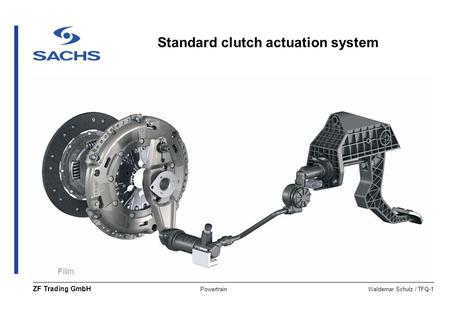 Standard clutch actuation system