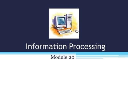 Information Processing