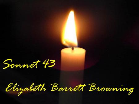 Elizabeth Barrett Browning