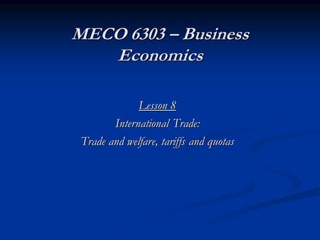 International Trade Who gains and who loses from free trade among countries? What are the arguments that people use to advocate trade restrictions? Countries.