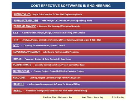 COST EFFECTIVE SOFTWARES IN ENGINEERING