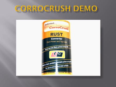 CorroCrush DEMO.