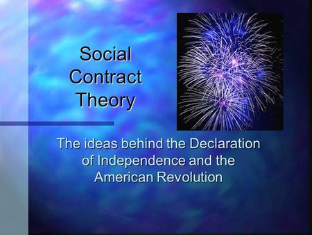 Social Contract Theory