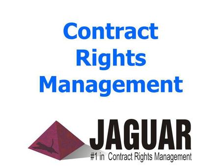 Contract Rights Management. What is Intellectual Property? E=mc 2 ~pi=3.141627 a=d*pi v=2h*2w/j2 An Original Idea that can be Exploited.