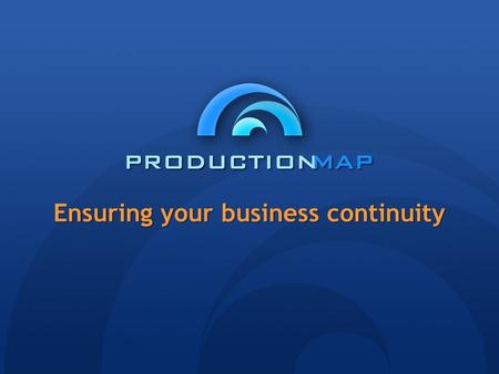 Ensuring your business continuity. The problem (According to top research firms ) 59% of fortune 500 companies experience a minimum of 1.6 hours of downtime.