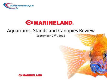 Aquariums, Stands and Canopies Review September 27th, 2012