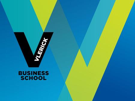 © Vlerick Business School. SALES COMPETITION WORKSHOP 1: PROFESSIONAL SELLING 5/11/2012.