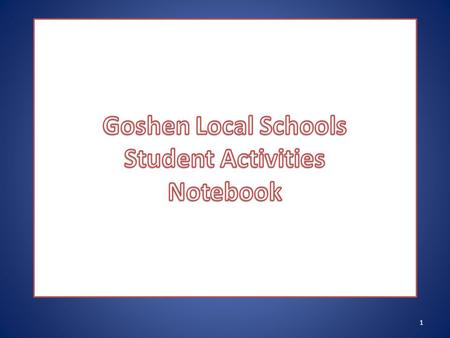 1 On behalf of the District, let me say that your contribution beyond the classroom is greatly appreciated and deeply valued as a major contribution.