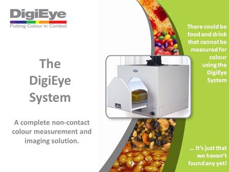 A complete non-contact colour measurement and imaging solution.