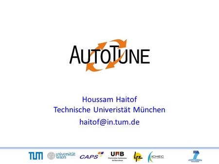 Houssam Haitof Technische Univeristät München