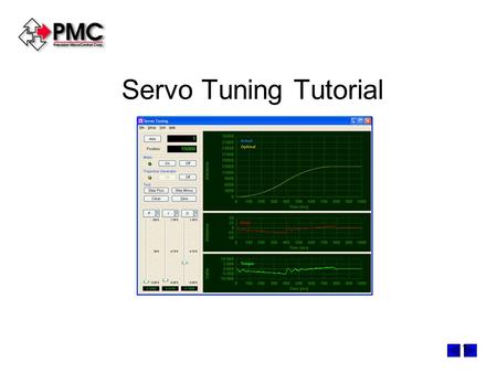 Servo Tuning Tutorial.