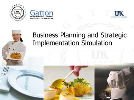 Business Planning and Strategic Implementation Simulation.