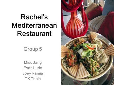 Rachel’s Mediterranean Restaurant