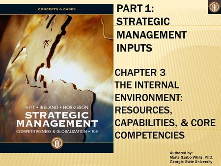 STRATEGIC MANAGEMENT INPUTS