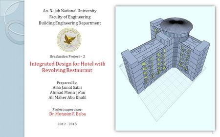 Integrated Design for Hotel with Revolving Restaurant