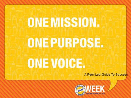 A Peer-Led Guide To Success. Promotional Products Work! Week is all about building–and preserving– your business. Peer-Led Panel Paul Bellantone, CAE,