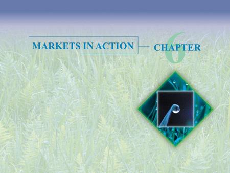 6 MARKETS IN ACTION CHAPTER.