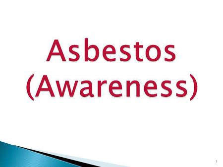 1. DHEC Disturbance of ACBM during renovations and demolitions Focus on environmental impact OSHA Disturbance of ACM during renovations, demolition, maintenance.