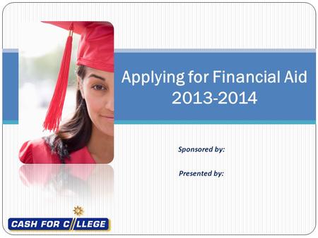 Applying for Financial Aid