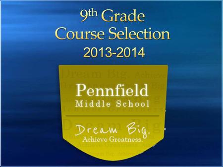 February 6 Mid-AprilMid-April June 13 Students complete course cards Verification sheets sent home with 3 rd marking period grades ** Should be returned.