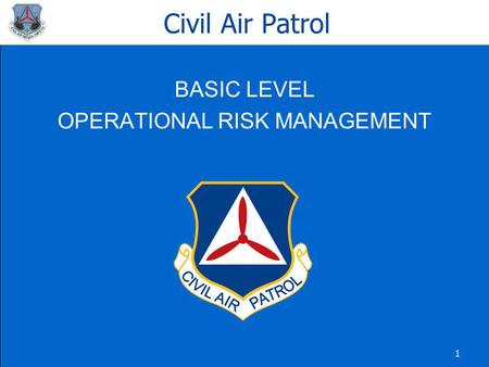 OPERATIONAL RISK MANAGEMENT