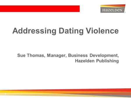 Addressing Dating Violence