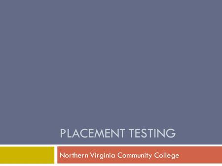 Northern Virginia Community College