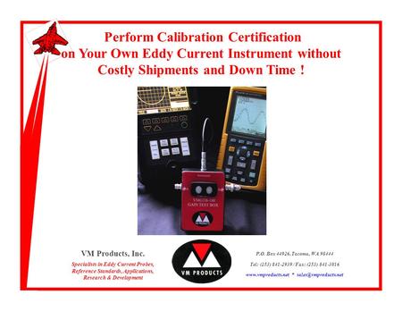 Perform Calibration Certification