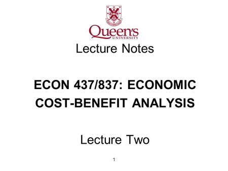 COST-BENEFIT ANALYSIS