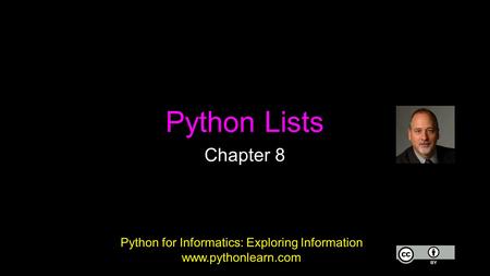 Python for Informatics: Exploring Information