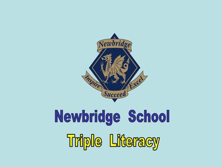 Time set aside in registration or lessons for pupils to read a book In a Triple Literacy booklet, pupils write words they dont know, and then French and.