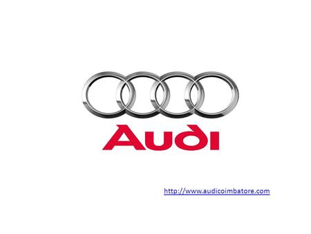 Best Audi Car Models in Coimbatore.