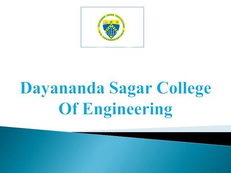 Dayananda Sagar College Of Engineering