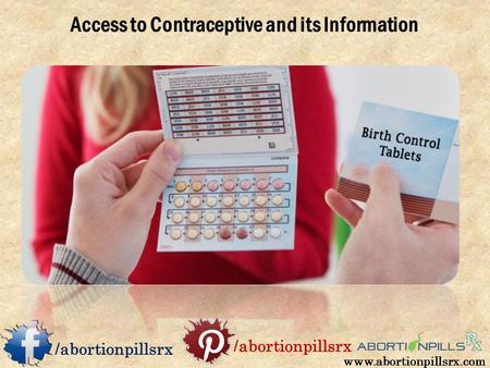 Access to Contraceptive and its Information