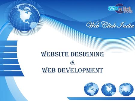 Website Designing & Web Development Web Click India.