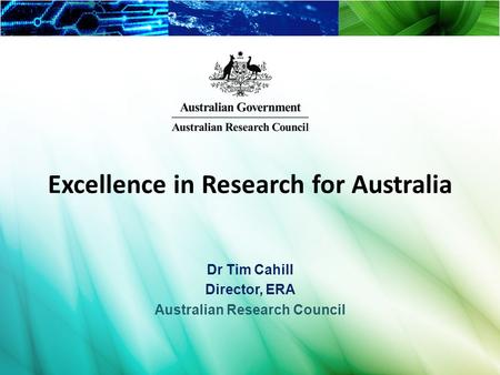 Excellence in Research for Australia