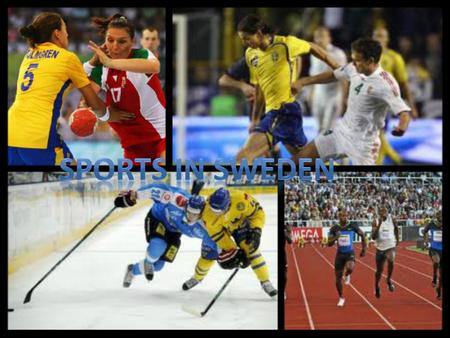 SPORTS IN SWEDEN.