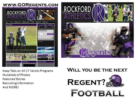 Football Regent? Will you be the next